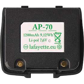 Lafayette AP-70 Li-ion Batteri 7.6V 9.12Wh