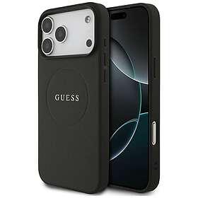 Guess Grained Ring Coque avec MagSafe pour iPhone 17 Pro Max