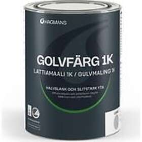 Hagmans Golvfärg 1K Ljusgrå 0.75L