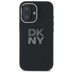 DKNY Flytande Silikon Metall Logo Fodral för iPhone 16