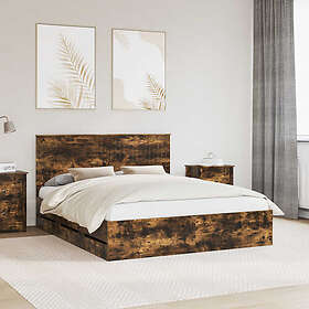 vidaXL Sängram 3411100 160x200cm