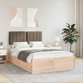 vidaXL Sängram 3405555 120x190cm