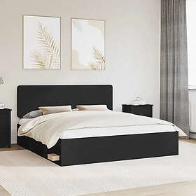 vidaXL Sängram med hovedgavel Sengeramme 3412453 180x200cm