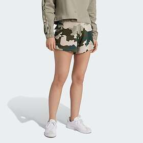 Adidas Essentials 3-Stripes Camo-Print Cargo Shorts (Women's)