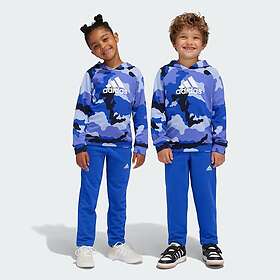 Adidas Essentials Allover Print Hoodie Set (Jr)