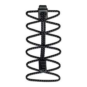 Nathan Run Laces Reflex Svart