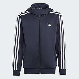 Adidas Train Essentials AEROREADY 3-Stripes Regular-Fit Full-Zip Hoodie (Jr)