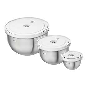 Zwilling Fresh & Save 6-Delars Set Vakuumbehållare i Rostfritt Stål 1031017