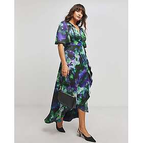Flounce London Wrap Maxi Dress