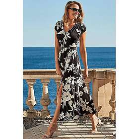 Sosandar Plisse Twist Front Dress