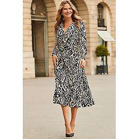 Sosandar Ikat Belted Skjortekjole