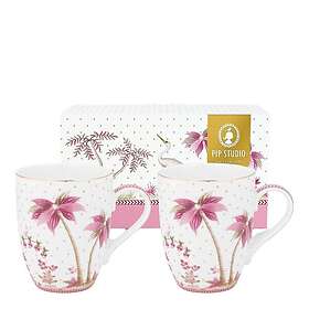 Pip Studio Jolie Dots Krus 36cl 2-pakning