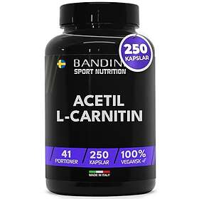 Bandini Acetyl-L-Carnitine 250 Kapslar