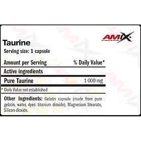 Amix Taurin Aminosyra 120 Tabletter