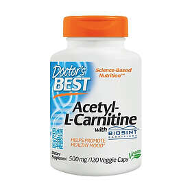 Doctor's Best Acetyl L-Carnitine 500mg 120 Capsules