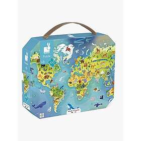 Janod Världspussel 100 Bitar