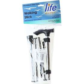 Life Folding & Adjustable Height Walking Stick