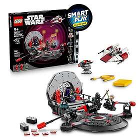 LEGO Star Wars 75427 Smart Play Duel dans la Salle du Trône et Chasseur A-Wing