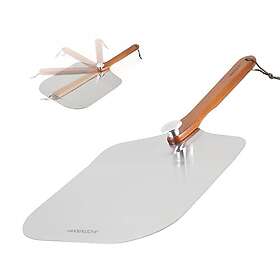 Hanseküche INOX Bois Pelle à pizza 30cm HK-PPZ-305X356-66AL