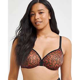 Gossard Glossies Leopard Sheer Bra