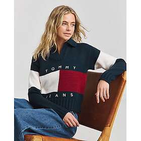 Tommy Jeans Flag Rugby Sweater (Women's)
