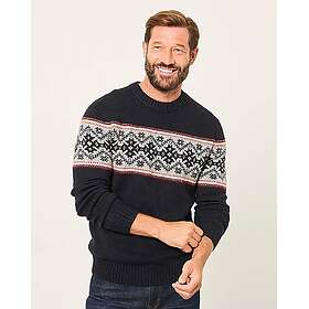 Fat Face Snowflake Christmas Jumper (Men's)