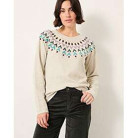 Fat Face Fairisle Crew Sweat (Women's)