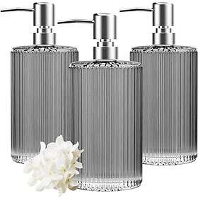 HIYAA Glass 3P-Grey Soap Dispenser