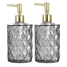 HOHAOO Glas VGS-New-Grey Tvålpump