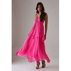 Warehouse Tulle Strappy Bandeau Maxi Dress