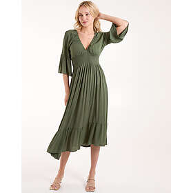 Blue Vanilla Shirred Empire Bust Dress