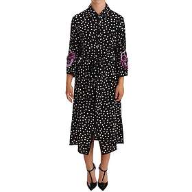 Dolce & Gabbana Crystal Sequined Floral Dress