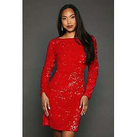 Principles Sequin Velvet Pencil Dress
