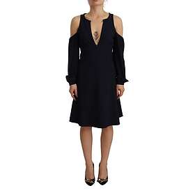 TwinSet Open Shoulder A-line Long Sleeves Dress