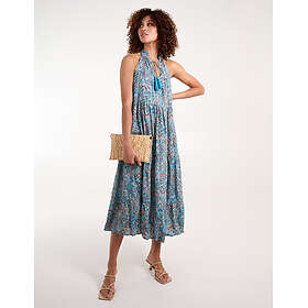 Blue Vanilla Rusettisolmio Smock Maxi Mekko
