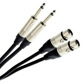 Plugger Câble Jack vers XLR 0.6m PLUCABBXF3JMM0M60ELI