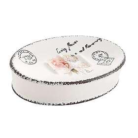 Gedy Clothilde Keramisk CI110200300 Tvålkopp (Vit)