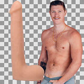 Signature Cocks Oliver Flynn Realistic Ultraskyn Dildo 25cm