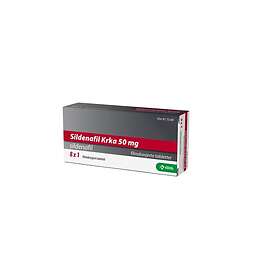 KRKA Sildenafil 50 mg tabletter 8 stk