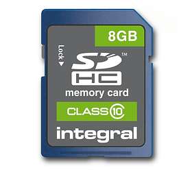 Integral SDHC Class 10 133x 8GB