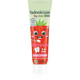 Vademecum BIO Jordgubb barntandkräm utan fluor 50ml