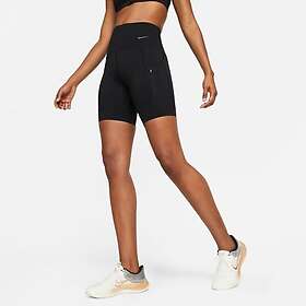 Nike Go Højtaljede Cykelshorts med Lomme (Dame)