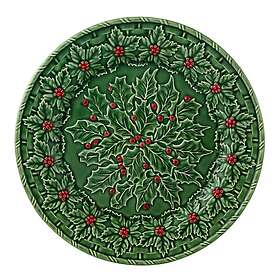 Bordallo Pinheiro Holly serveringsfat Grønn 34 cm
