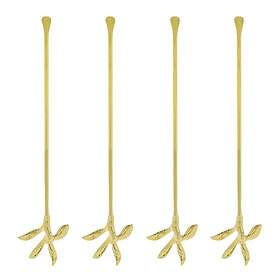 House Doctor Serve 19 cm Antik Guld 4 stk