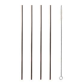 Koala Sugerør Suora harjalla 4-pack Teräs