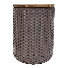 Handed Halo Sittpuff 34x45cm Taupe