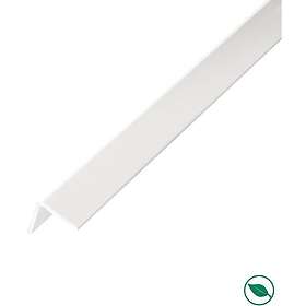 Rindalslist Baguette d'angle PVC 35X035X2600 Blanc