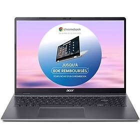 Acer Chromebook Plus CB516-1HT-358W 16" i3-1315U 8 Go RAM 512 Go SSD