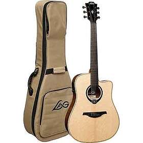 Lâg Guitars HV30DCE HyVibe 30 Dreadnought Cutaway Glans