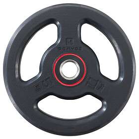 Corength Disc Rubber Weight With Handles 28mm 5kg